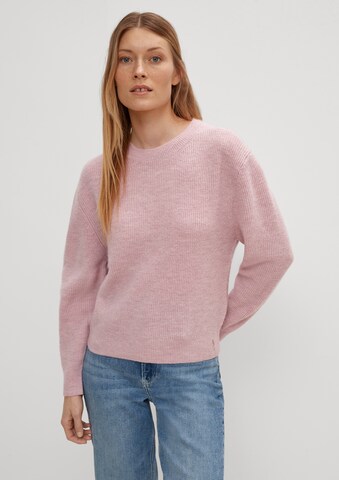 comma casual identity Pullover in Pink: Vorderseite