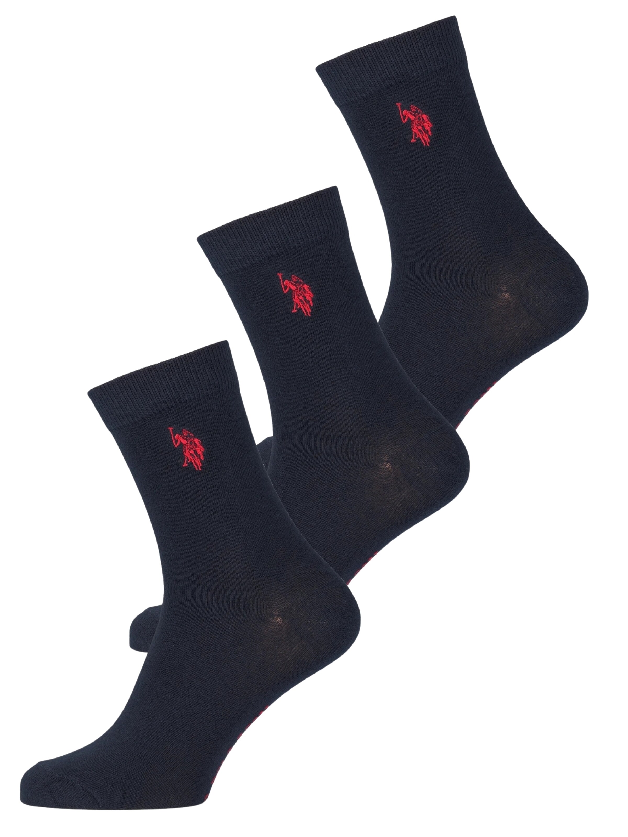 U.S. POLO ASSN. Sokker 'Aubrey' i blå