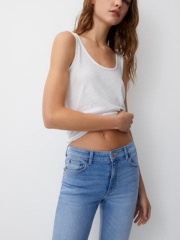 Pull&Bear Skinny Jeans i blå