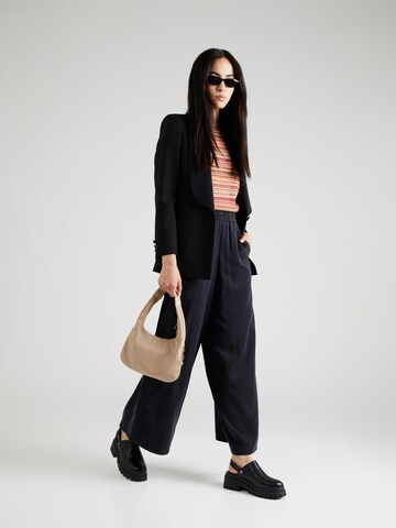 Wide Leg Pantalon 'CEILING' DRYKORN en noir