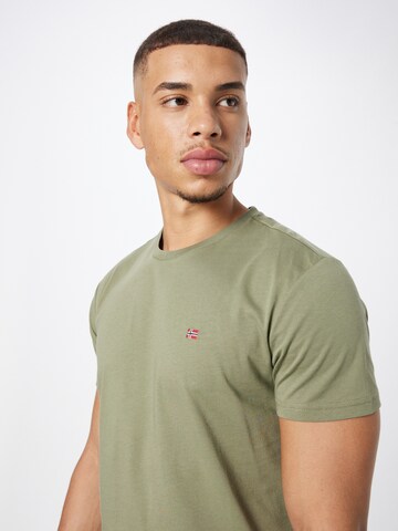 NAPAPIJRI Regular fit Shirt 'SALIS' in Green