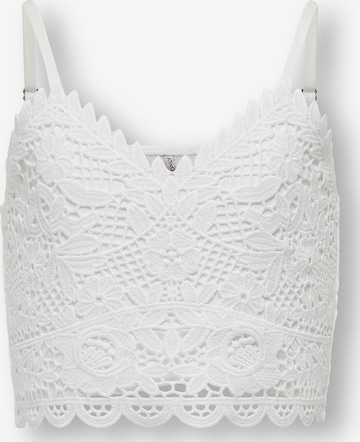 ONLY GIRLS Top 'KOGHoney' in Wit: voorkant