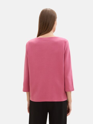 TOM TAILOR T-shirt i rosa