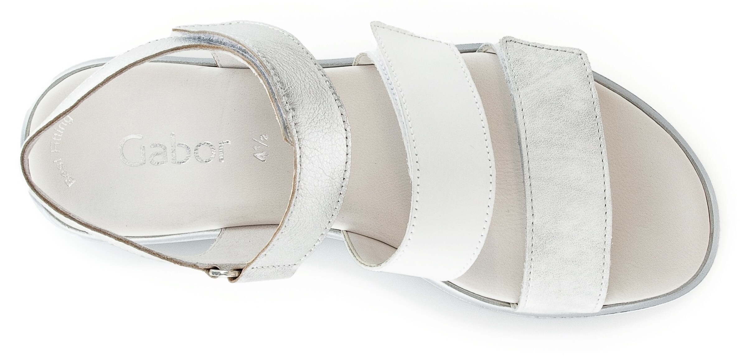 GABOR - Sandália em prata