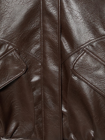Pull&Bear Between-season jacket in Brown