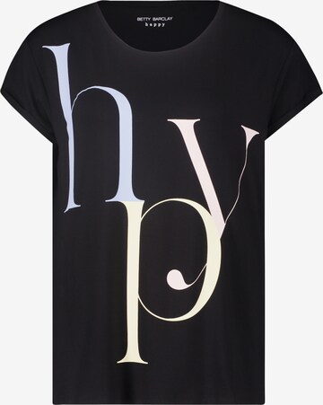 T-shirt Betty Barclay en noir : devant