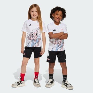 ADIDAS SPORTSWEARJogging komplet 'Adidas x Marvel Spider-Man' - bijela boja: prednji dio