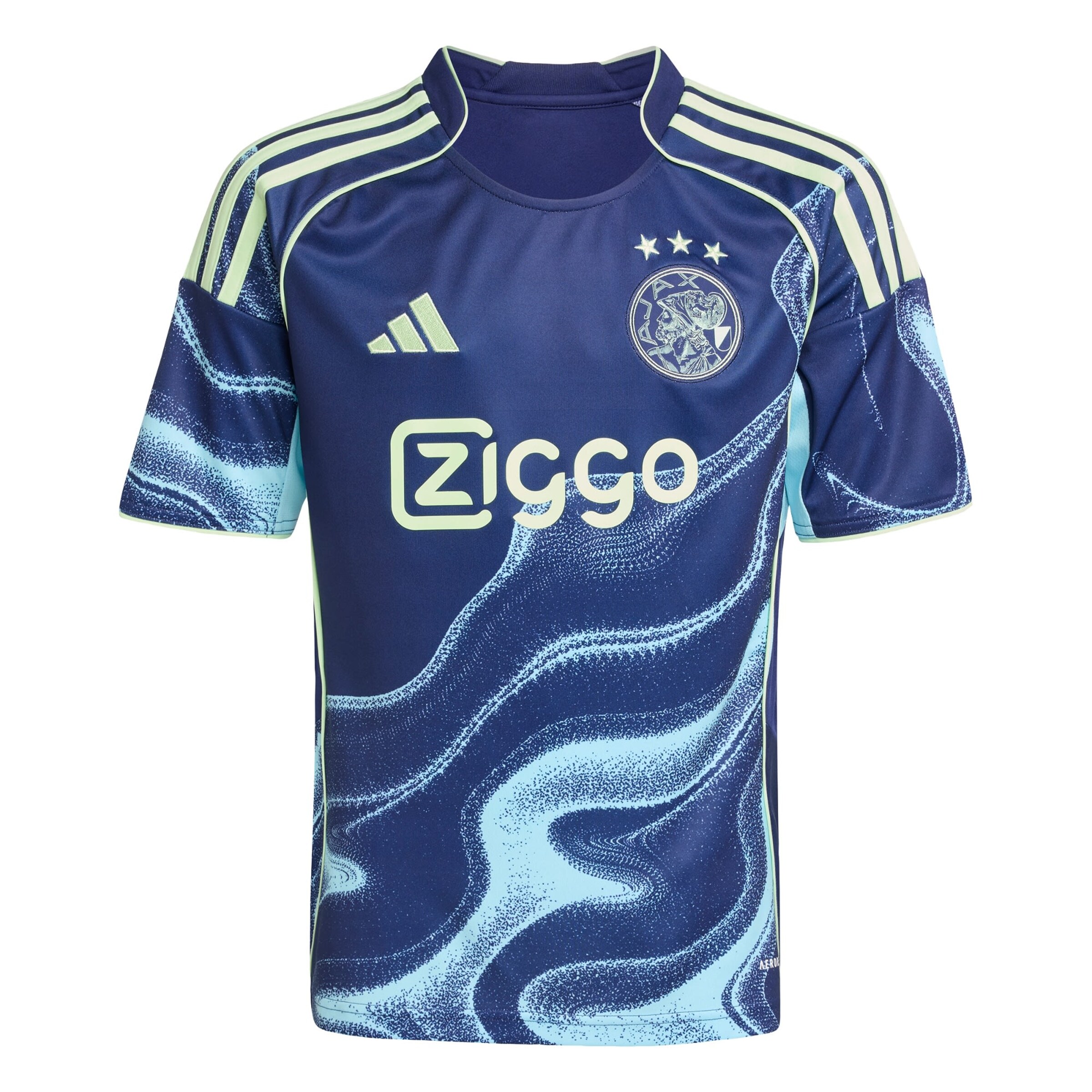 ADIDAS PERFORMANCE - Camiseta funcional 'Ajax Amsterdam 25/26' en azul: frente