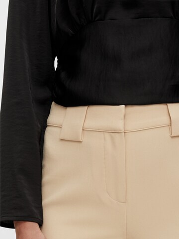 Y.A.S Flared Pants 'Nuteo' in Beige