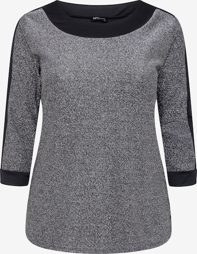 SPGWOMAN Rundhalsshirt in silber, Produktansicht