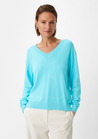 COMMA Pullover in Blau: Vorderseite