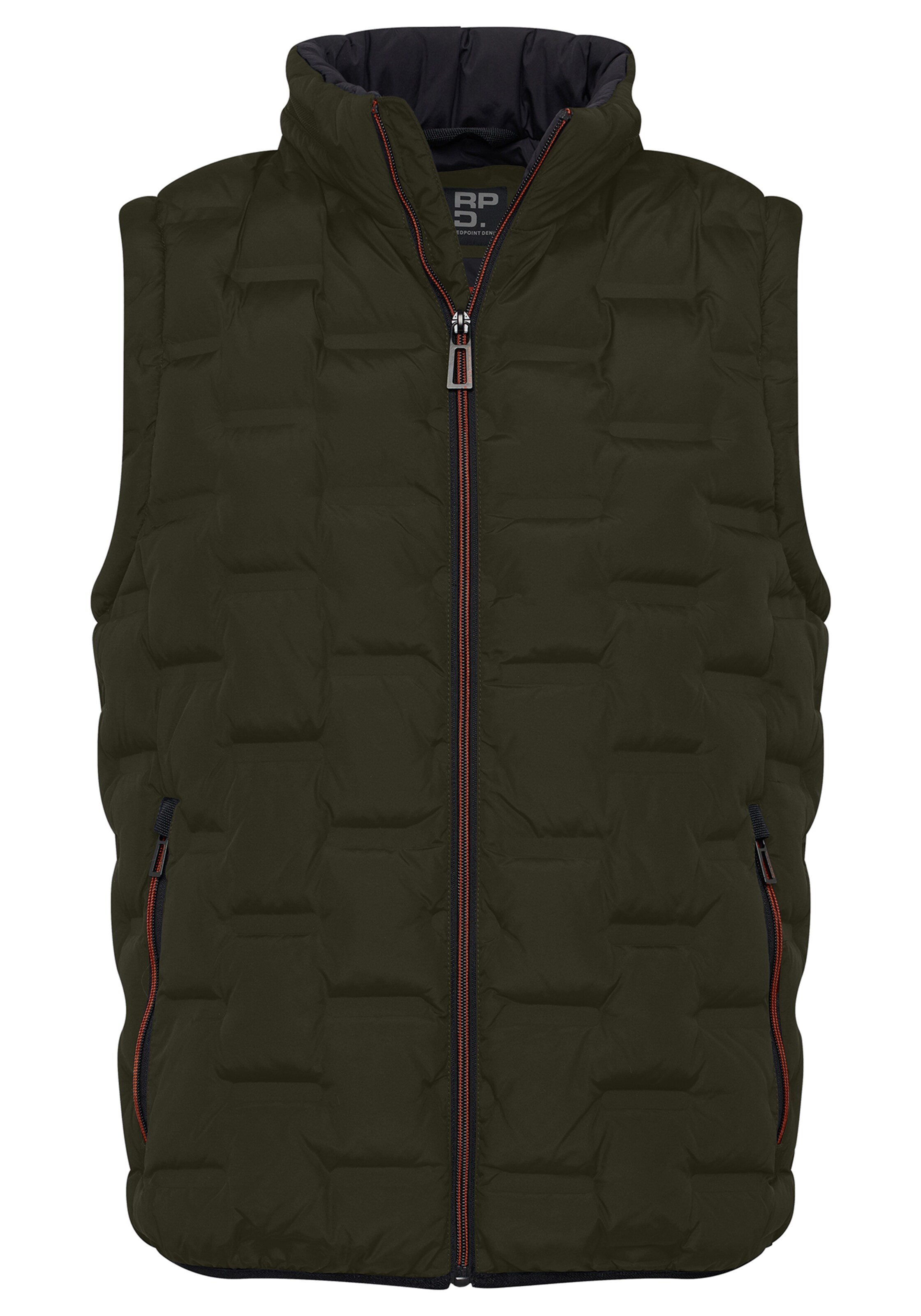 REDPOINT Vest 'PERRY' in Green: front