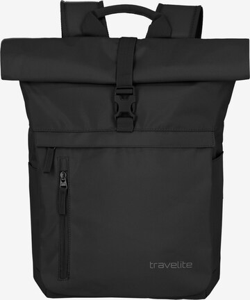 TRAVELITE Backpack in Black: front