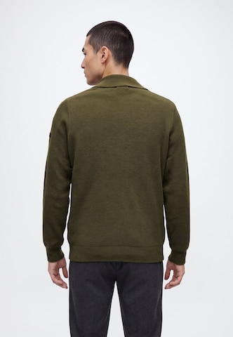 INDICODE JEANS Sweater 'Zarholm' in Green: back