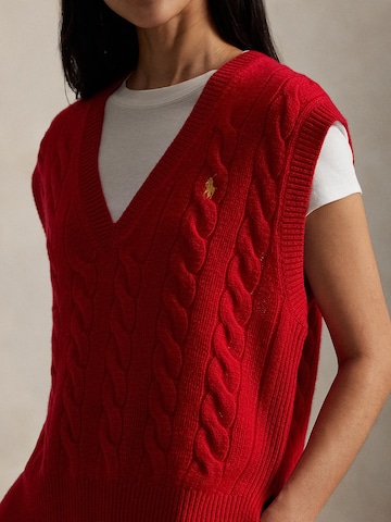 raudona Polo Ralph Lauren Megztinis