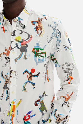 Desigual Regular fit Overhemd 'Dancing' in Gemengde kleuren