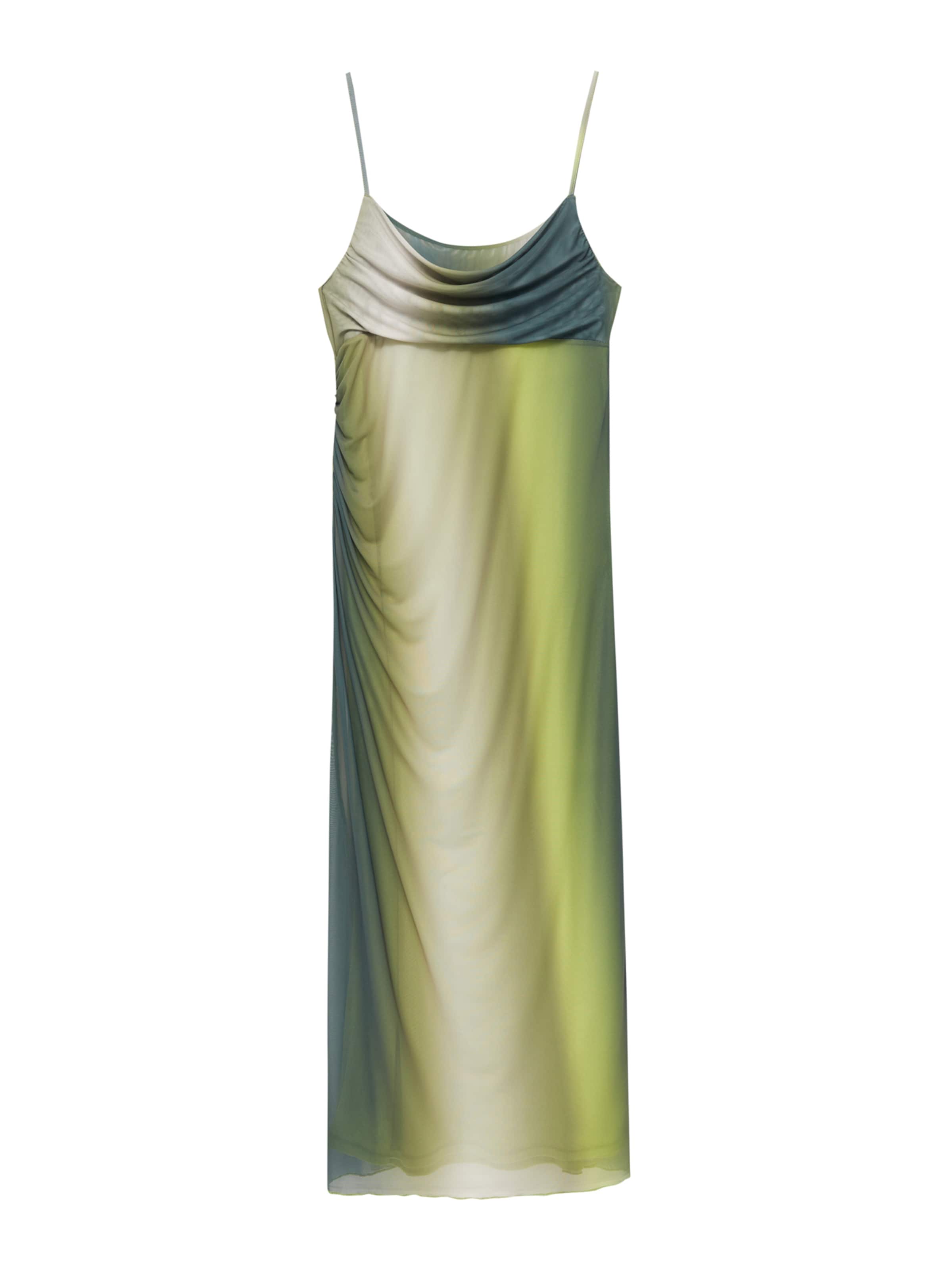 Abito di Pull&amp;Bear in verde: frontale