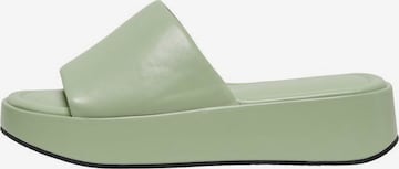 ONLYNatikače s potpeticom - zelena boja: prednji dio
