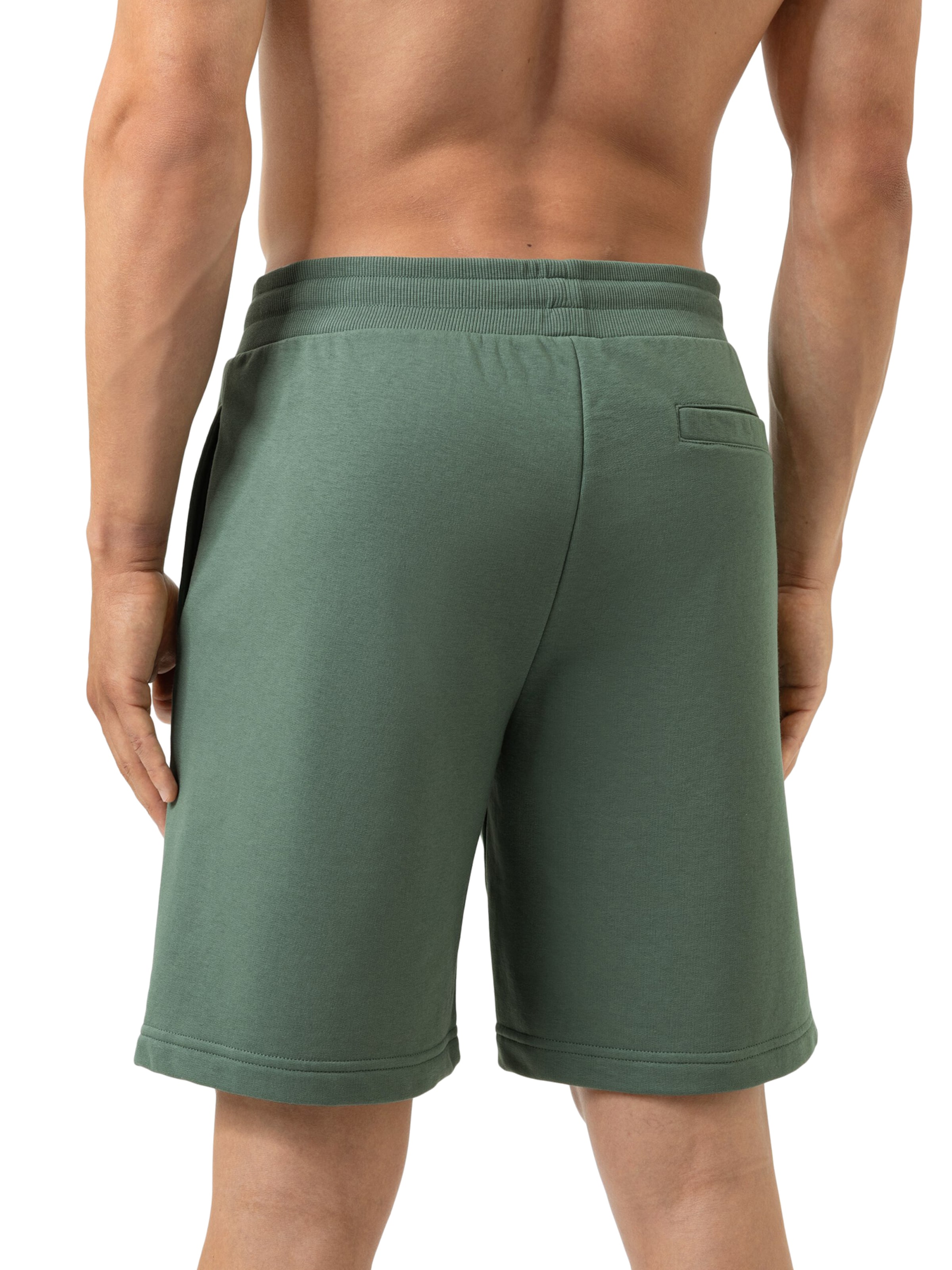 Mey Regular Shorts 'Terry Essentials' in Grün
