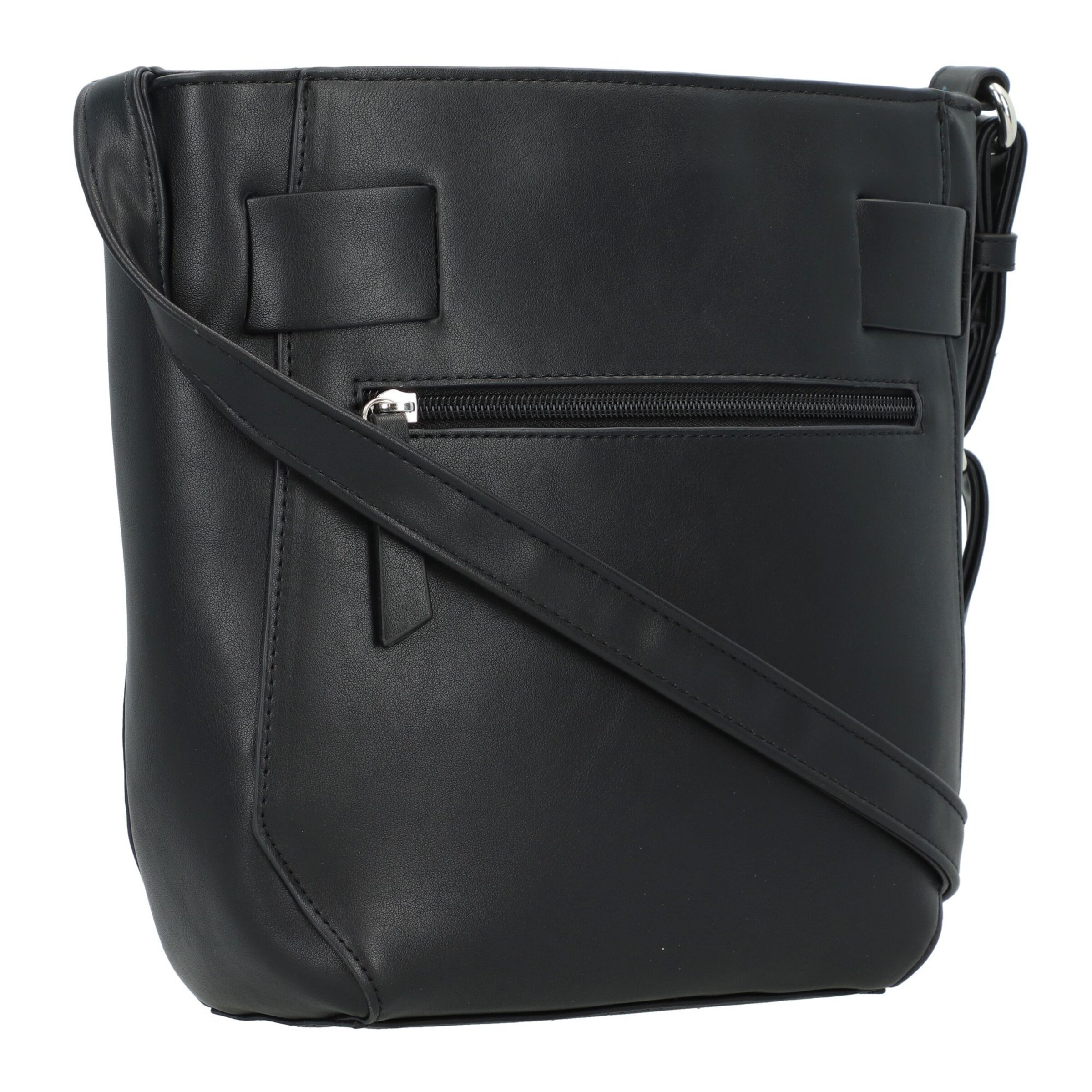 Borsa a tracolla 'Paige ' di TOM TAILOR in nero