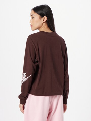 Nike SportswearSweater majica - smeđa boja