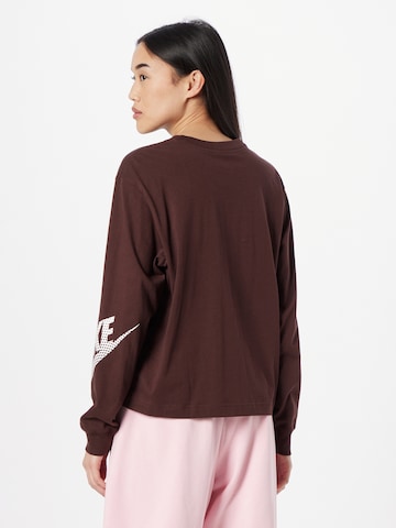 Sweat-shirt Nike Sportswear en marron