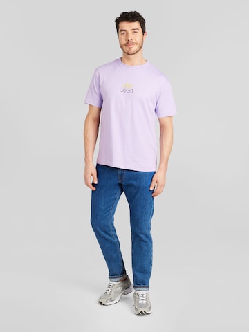 purpurinė RVCA Marškinėliai 'GARDENER'