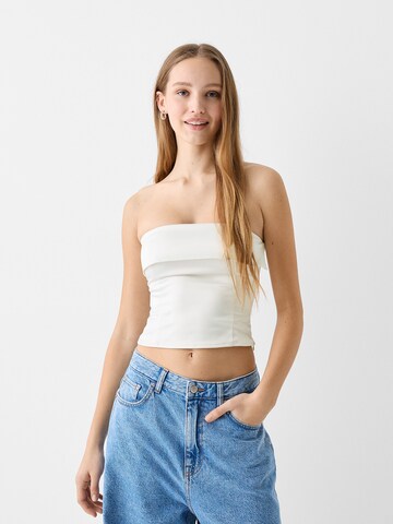 Bershka Top in Beige: predná strana