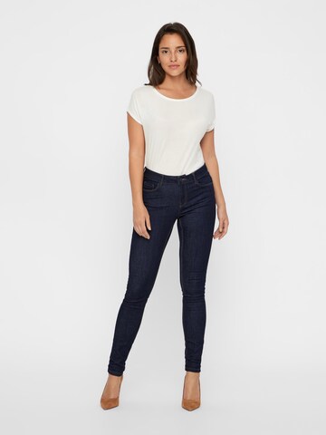 VERO MODA Skinny Jeans 'Seven' in Blau