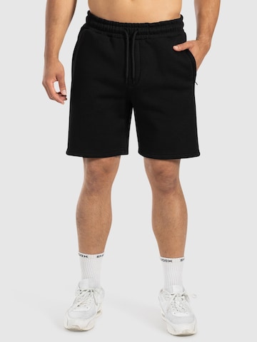 Smilodox Regular Sportbroek 'Rion' in Zwart: voorkant