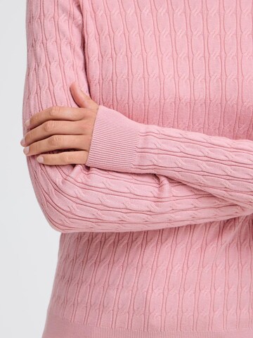 Oxmo - Pullover em rosa