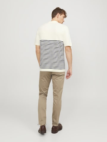 JACK & JONES Slimfit Chino kalhoty 'JJIMarco JJBowie' – béžová