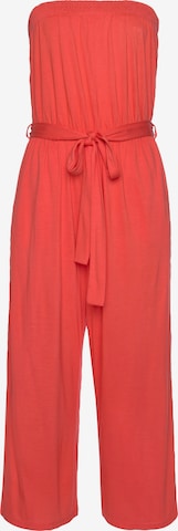 LASCANA Jumpsuit in Rood: voorkant