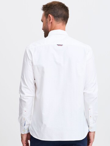 FQ1924 Regular fit Button Up Shirt 'Steven' in White