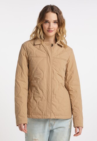 DreiMaster Vintage Between-Season Jacket in Beige: front