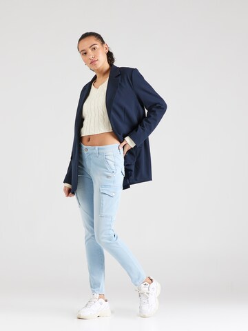 Coupe slim Pantalon cargo '94Amelie' Gang en bleu