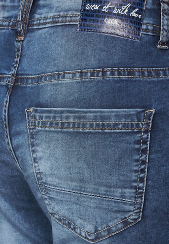 CECIL Regular Jeans 'Scarlett' in Blau