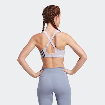 ADIDAS SPORTSWEAR Bustier Sport bh 'Tlrd Impact High-Support' in Wit