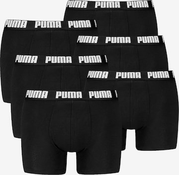 PUMA Boxerky – černá: přední strana