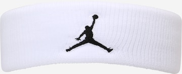 NIKE Accessoires Sporthoofdband 'Jordan Jumpman' in Wit: voorkant