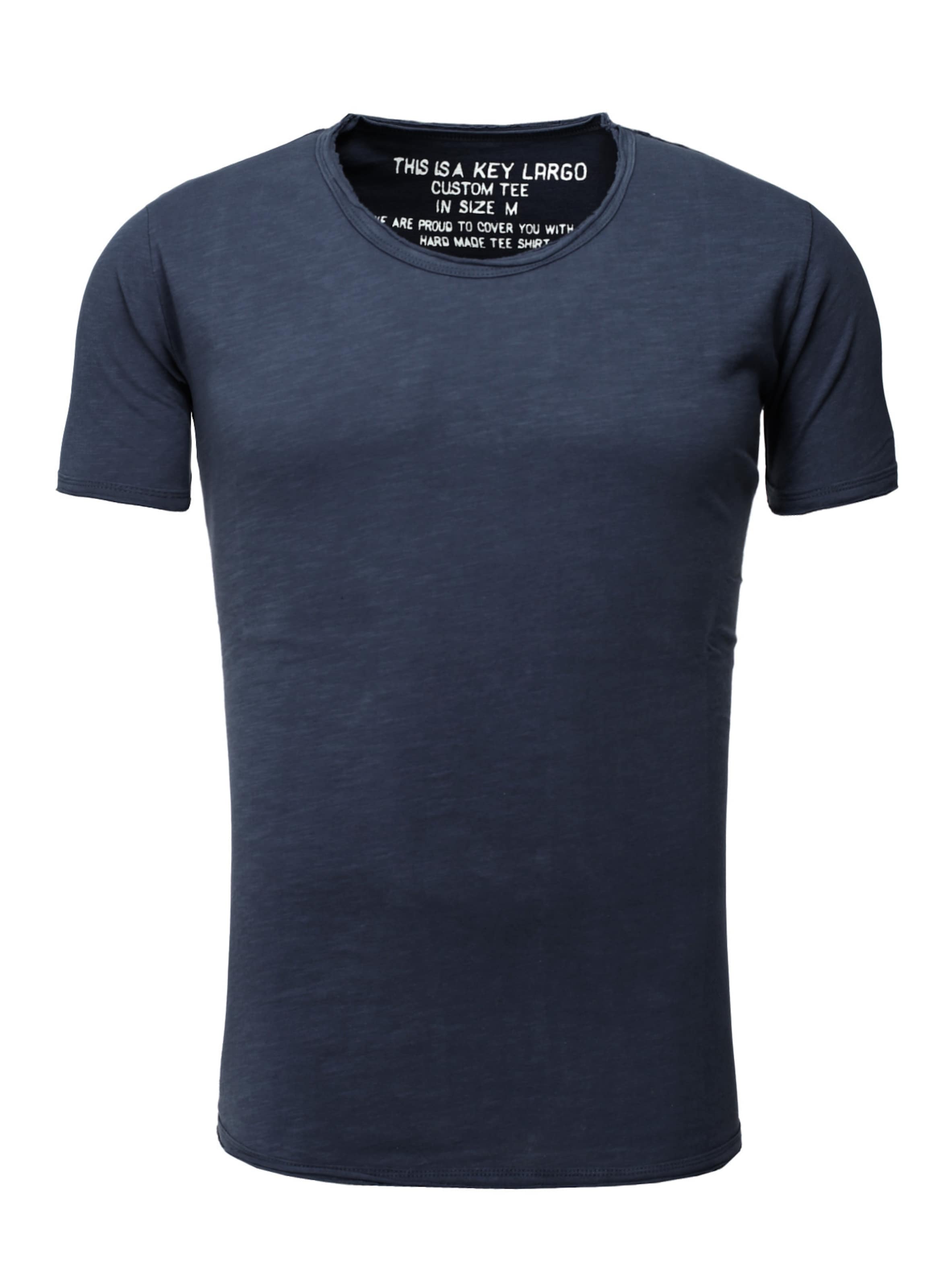 Key Largo Футболка 'BREAD' в Синий: спереди