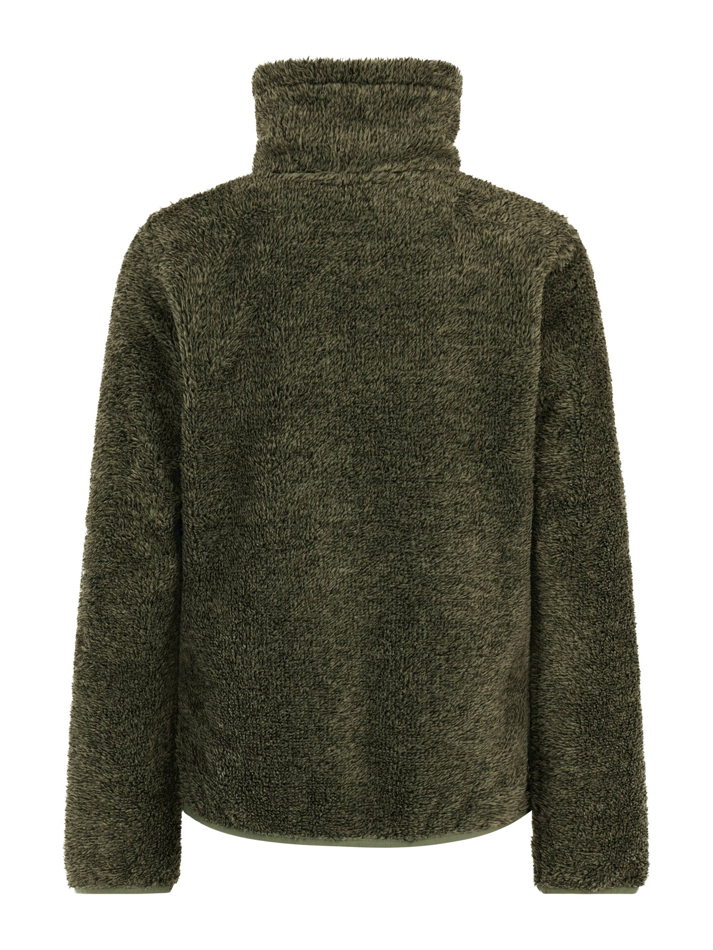 PROTEST Fleece Jacket 'Riri JR' in Green