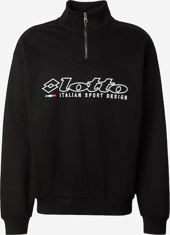 juoda LOTTO Sportinio tipo megztinis: priekis