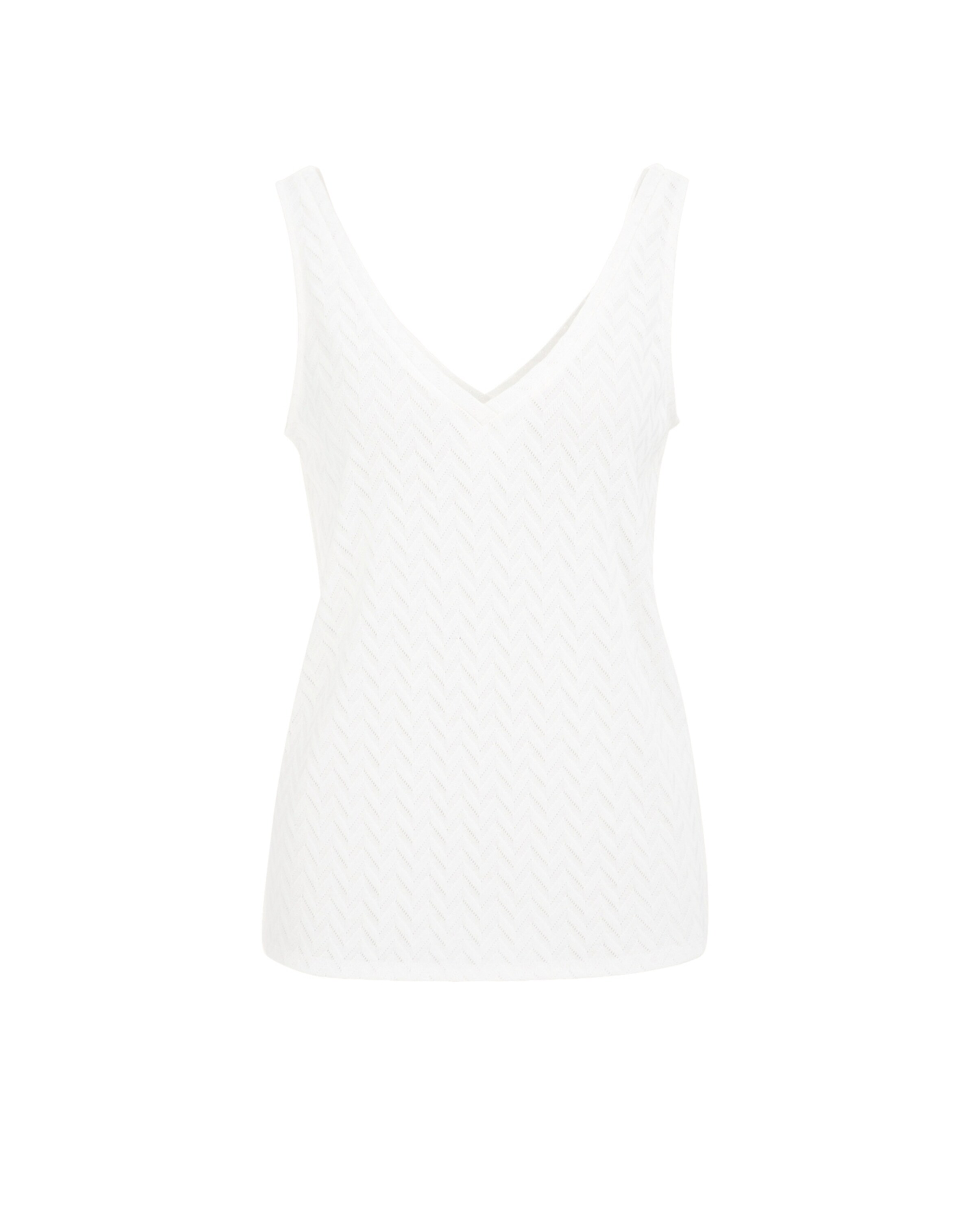 WE Fashion Top – bílá: přední strana