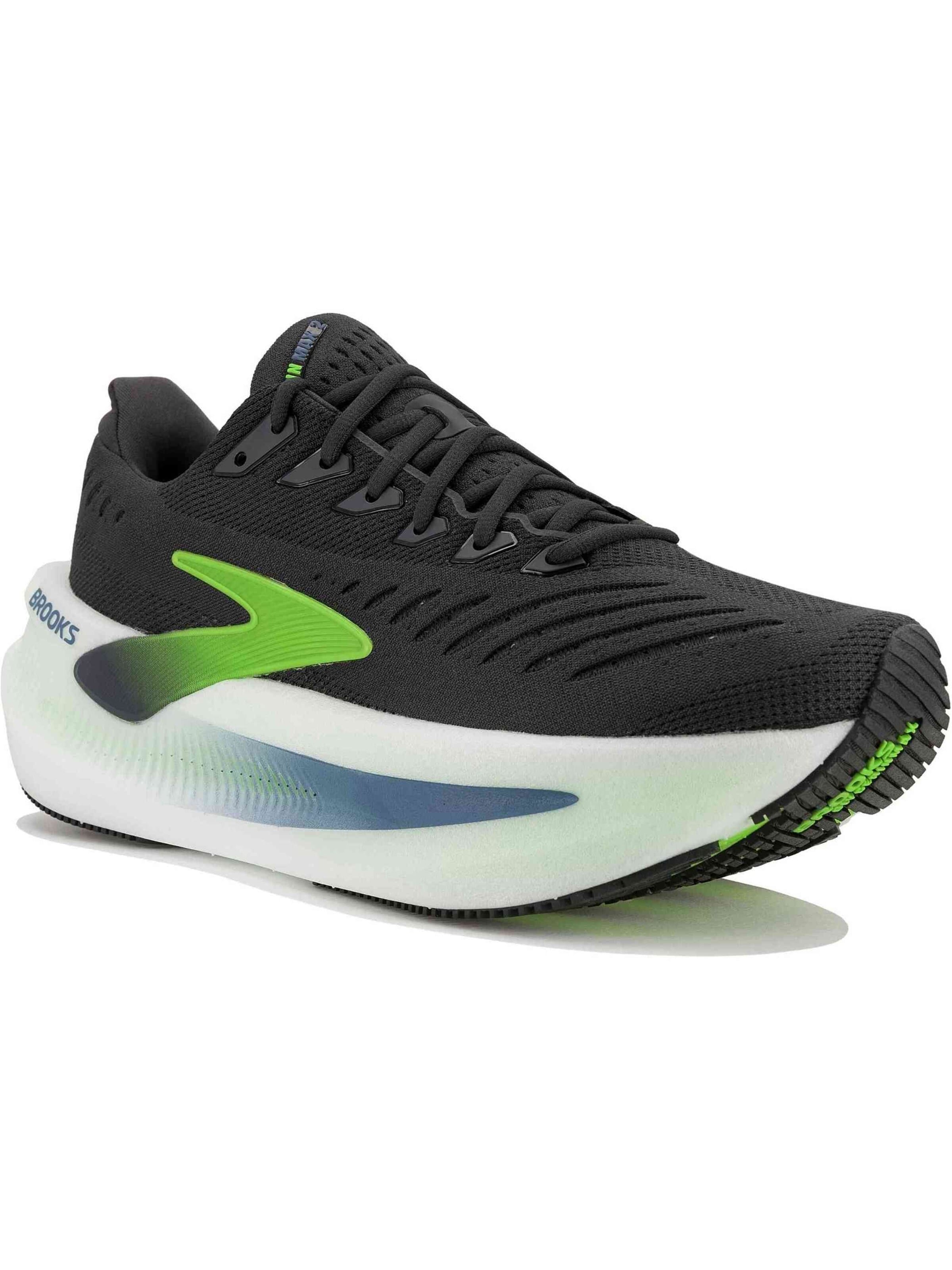 Scarpa da corsa '1104791D091' di BROOKS in nero: frontale