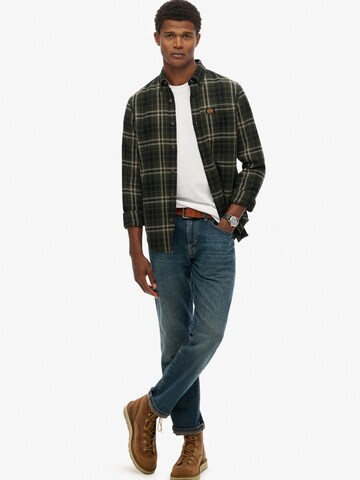 Fit confort Chemise Superdry & Co en vert