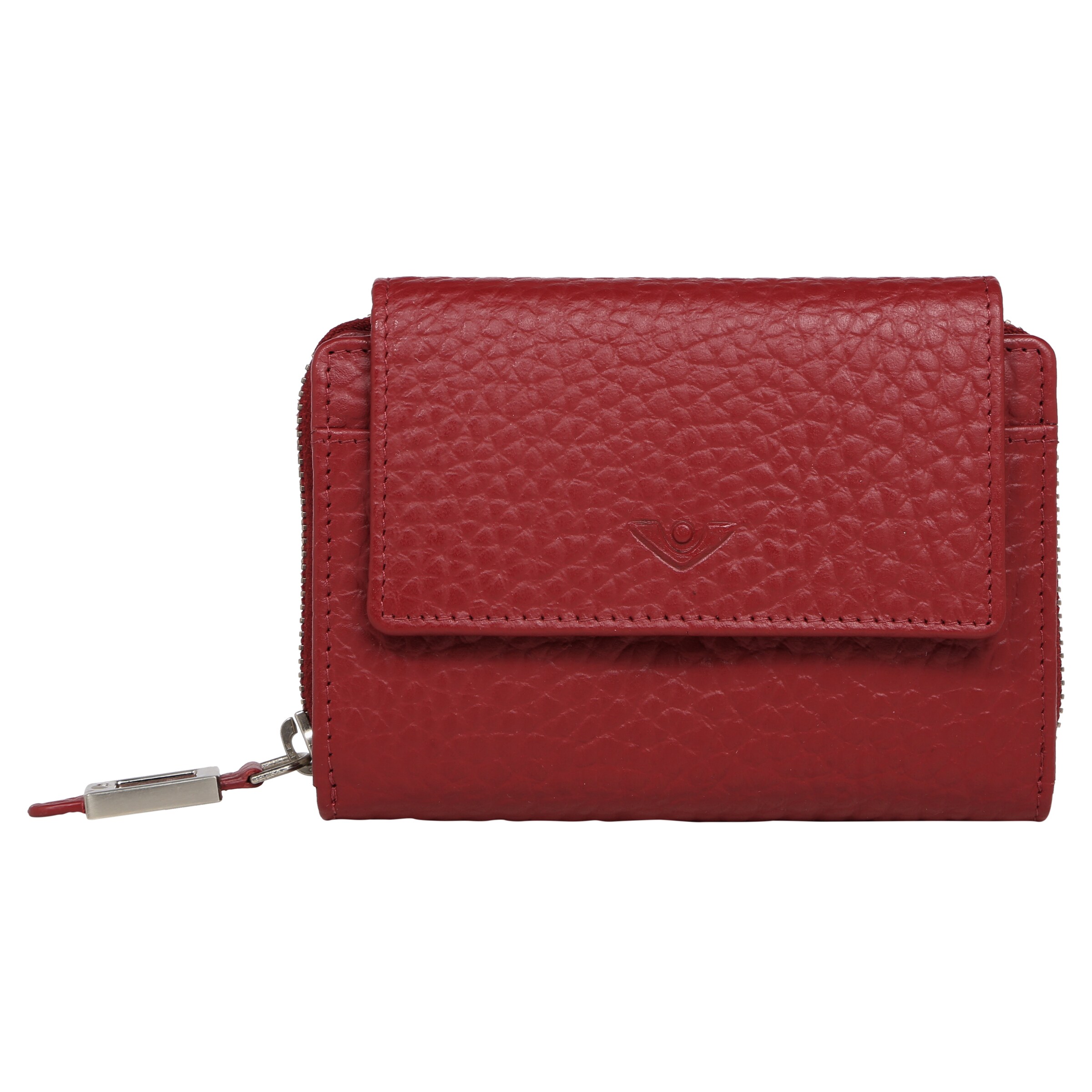 VOi Wallet in Red: front