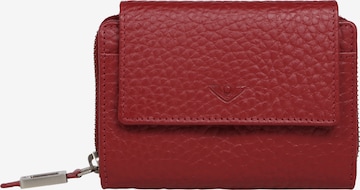 VOi Wallet in Red: front