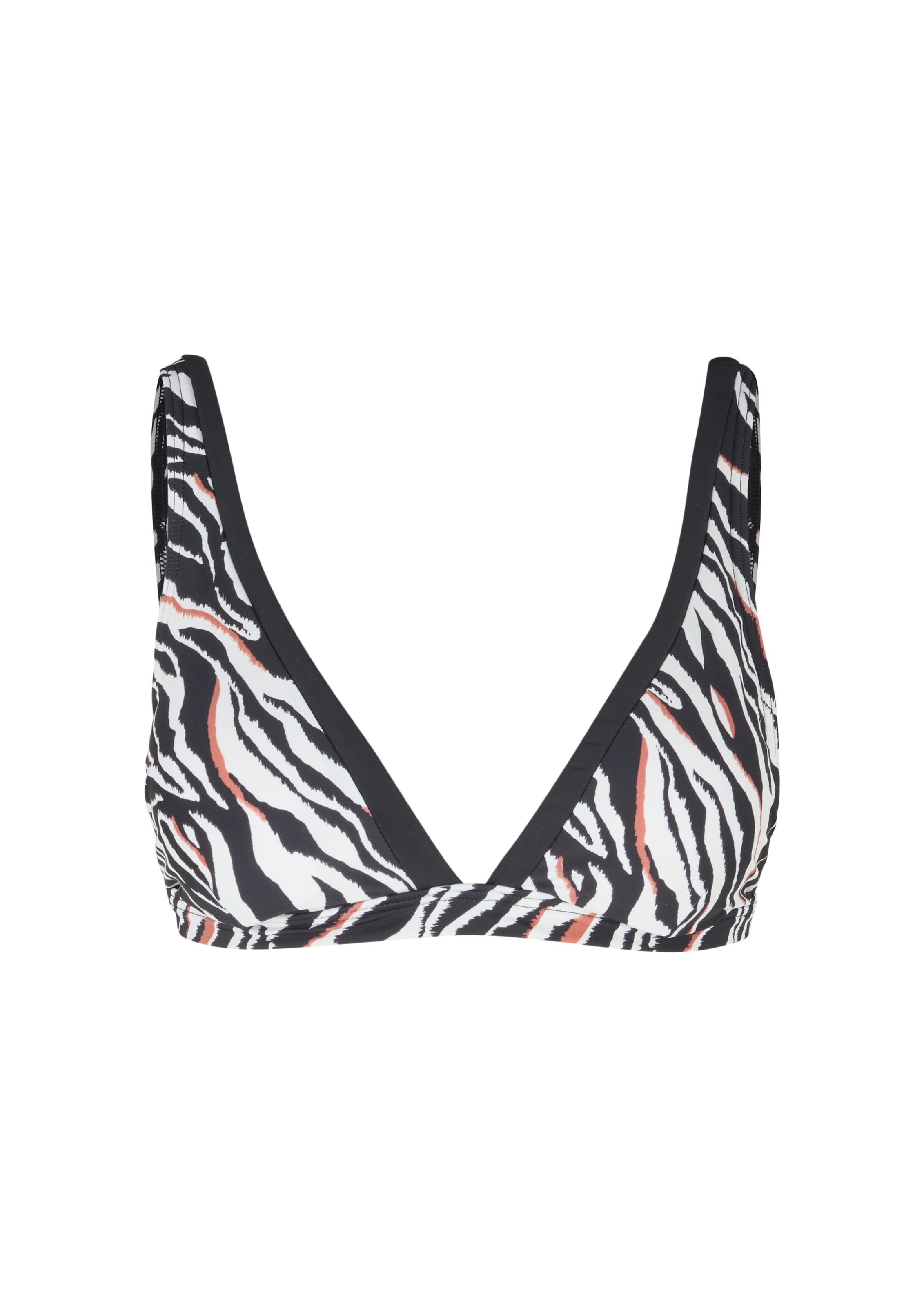 s.Oliver Τρίγωνο Τοπ μπικίνι σε μαύρο: μπροστά