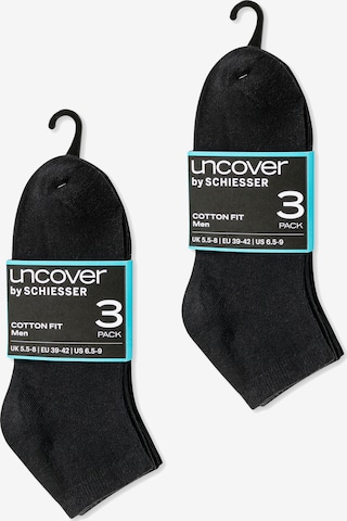 uncover by SCHIESSER Sneakersocken in Schwarz